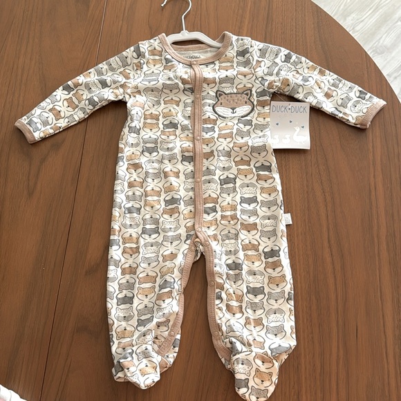 3-6mo Footie Pajamas New - Picture 1 of 3
